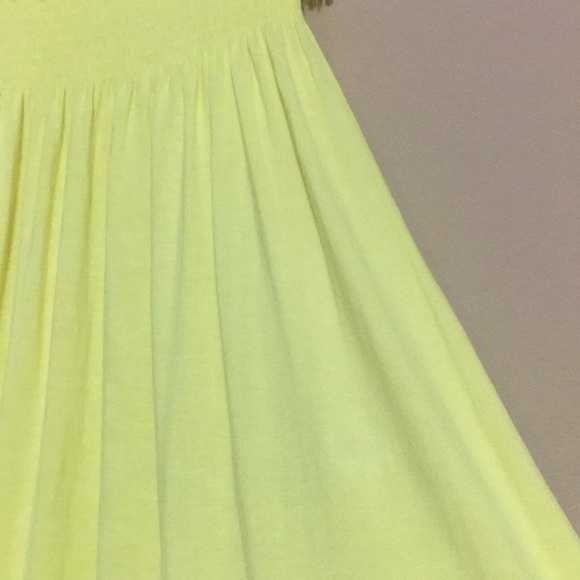 💛CRISTINA LOVE💛 YELLOW STRAPLESS DRESS - Picture 7 of 8